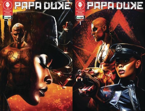 PAPA DUKE #1 CVR F NAOMI GRIFFIN HOLOFOIL FLIP