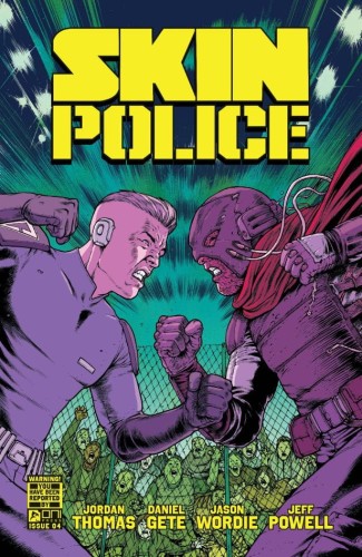 SKIN POLICE #4 (OF 4) CVR A GETE & WORDIE