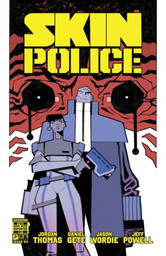 SKIN POLICE #4 (OF 4) CVR B PALMER