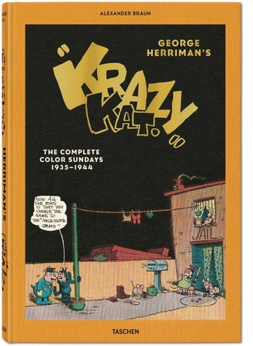 GEORGE HERRIMAN COMPLETE KRAZY KAT IN COLOR 1935-1944 HC (9783754401309)