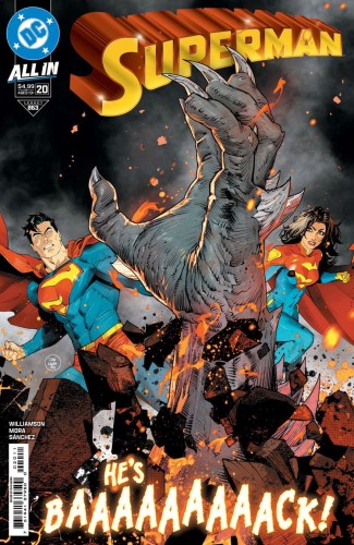 SUPERMAN #20 CVR A DAN MORA