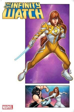 INFINITY WATCH #1 DAVID BALDEON HANDBOOK HOMAGE VAR