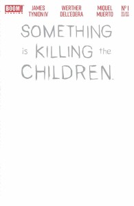 SOMETHING IS KILLING THE CHILDREN DLX #1 CVR F FOIL SKETCH