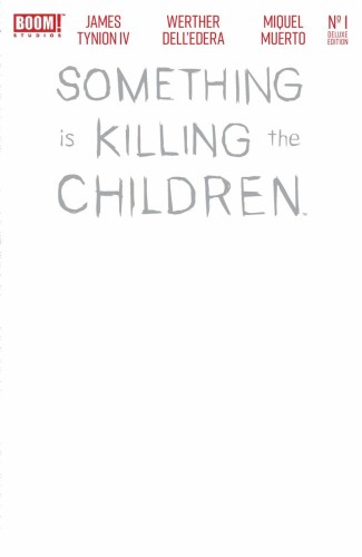 SOMETHING IS KILLING THE CHILDREN DLX #1 CVR F FOIL SKETCH