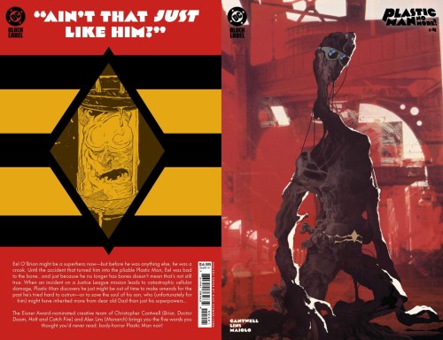 PLASTIC MAN NO MORE #4 (OF 4) CVR B ALEX ECKMAN-LAWN VAR