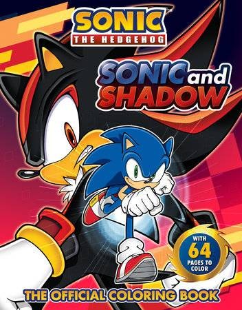SONIC & SHADOW OFFICIAL COLORING BOOK SC (9780593887073)