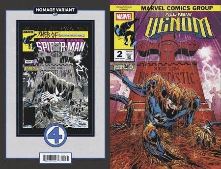 ALL NEW VENOM #2 CAMUNCOLI FANTASTIC FOUR HOMAGE VAR