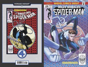 MILES MORALES SPIDER-MAN #29 FANTASTIC FOUR HOMAGE VAR