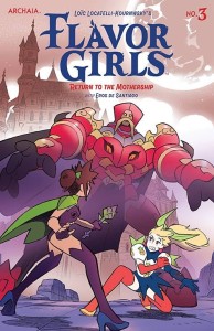 FLAVOR GIRLS RETURN TO THE MOTHERSHIP #3 (OF 3) CVR A LOCATELLI-KOURNWSKY