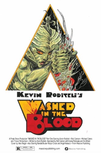 WASHED IN THE BLOOD #1 (OF 3) MASSIVE EXCL HOMAGE FOIL