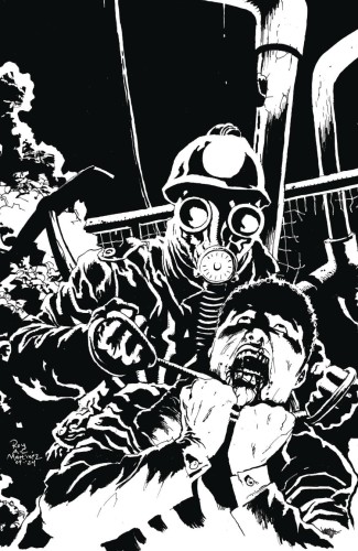 VALENTINE BLUFFS MASSACRE REMEMBRANCE #1 CVR E B&W LTD ED
