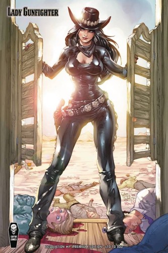 LADY GUNFIGHTER DESOLATION #1 CVR C DEBALFO PREMIUM