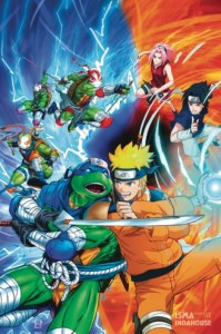 DF TEENAGE MUTANT NINJA TURTLES X NARUTO #1 GAY INDIAHOUSE VAR