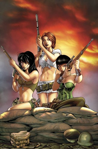 BAR MAID #5 (OF 5) A CVR NUNES