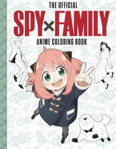 SPY X FAMILY OFFICIAL ANIME COLORING BOOK (9781546114673)
