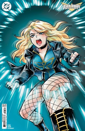 BLACK CANARY BEST OF THE BEST #3 (OF 6) CVR B SAOWEE CARD STOCK VAR