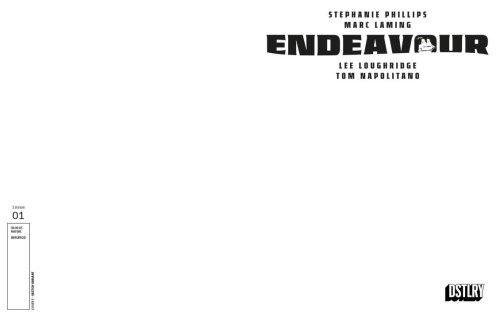 ENDEAVOUR #1 CVR F BLANK SKETCH VAR