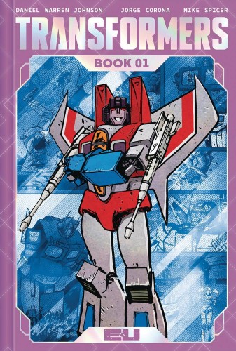 TRANSFORMERS DELUXE HC BOOK 01 DIRECT MARKET EXCLUSIVE DANIEL WARREN JOHNSON & MIKE SPICER DECEPTICON CVR (9781534329607)