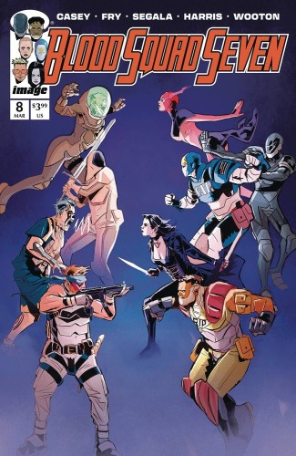 BLOOD SQUAD SEVEN #8 CVR A FRY