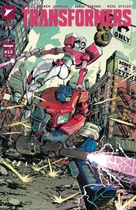 TRANSFORMERS #18 CVR E 50 COPY INCV ONO
