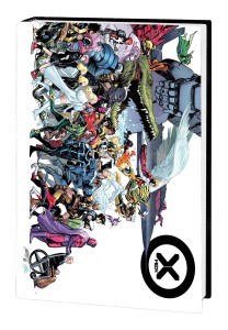 FALL OF THE HOUSE OF X RISE POWERS OF X OMNIBUS HC LARRAZ DM VAR