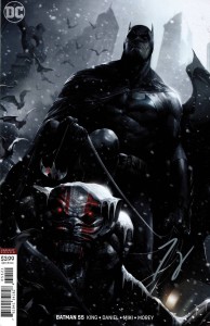 DF BATMAN #55 MATTINA VAR KING SILVER SGN