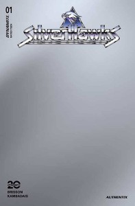 SILVERHAWKS #1 CVR ZN FOC BONUS SILVER BLANK AUTHENTIX