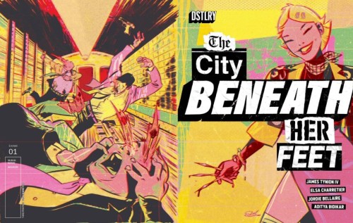 CITY BENEATH HER FEET #1 3RD PTG CHARRETIER