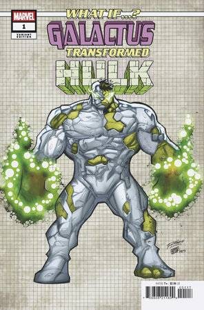 WHAT IF GALACTUS TRANSFORMED HULK #1 10 COPY DESIGN VAR