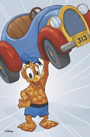 WHAT IF MICKEY & FRIENDS BECAME FANTASTIC FOUR #1 50 COPY IN