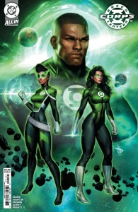 GREEN LANTERN CORPS #1 CVR B DAVE WILKINS CARD STOCK VAR