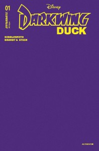 DARKWING DUCK #1 CVR V FOC BONUS PURPLE BLANK AUTHENTIX