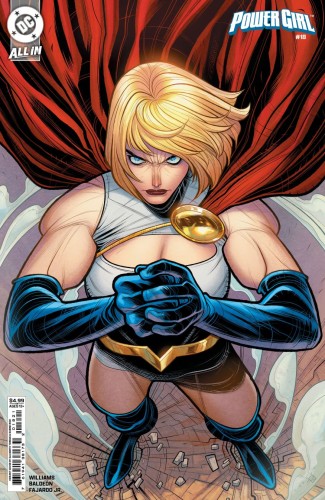 POWER GIRL #18 CVR B ELIZABETH TORQUE CARD STOCK VAR