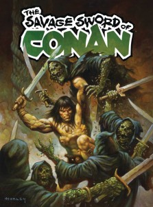 SAVAGE SWORD OF CONAN #8 CVR B HORLEY