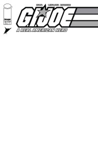 GI JOE A REAL AMERICAN HERO SILENT MISSIONS EDITION #21 CVR E BLANK