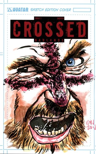 CROSSED BADLANDS #25 DLX PLATINUM BOX SET