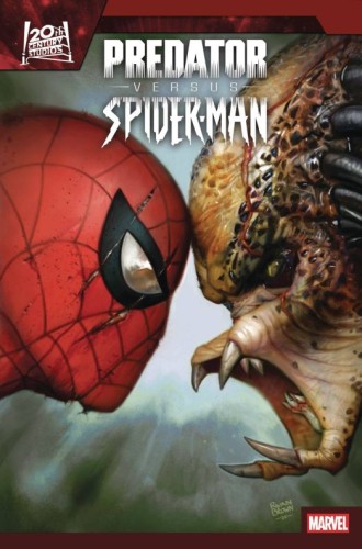 DF PREDATOR VS SPIDER-MAN #1 BROWN VAR CGC