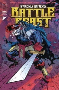 DF INVINCIBLE UNIVERSE BATTLE BEAST #1 SILVER OTTLEY SGN