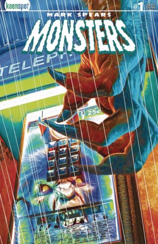 DF MARK SPEARS MONSTERS #1 ENCORE ED SPEARS SGN