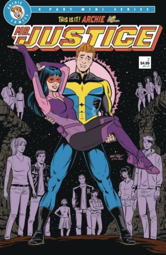 DF ARCHIE IS MR JUSTICE #2 CRISIS #7 HOMAGE VAR TALBOT SGN