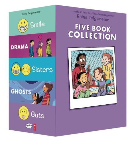 RAINA TELGEMEIER COLL BOXED SET NEW PTG (9781338725124)