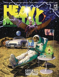 HEAVY METAL MAGAZINE #1 CVR A HILDEBRANDT