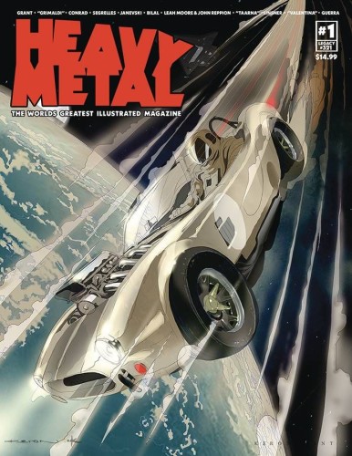 HEAVY METAL MAGAZINE #1 CVR D GRANT GRIMALDI