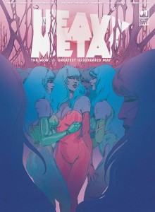 HEAVY METAL MAGAZINE #1 CVR E JANEVSKY SIXELLA