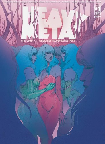 HEAVY METAL MAGAZINE #1 CVR E JANEVSKY SIXELLA