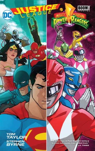 JUSTICE LEAGUE POWER RANGERS HC (9781401272005)