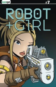 ROBOT + GIRL #7 CVR B MIKE WHITE HOLOFOIL