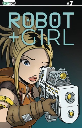 ROBOT + GIRL #7 CVR B MIKE WHITE HOLOFOIL