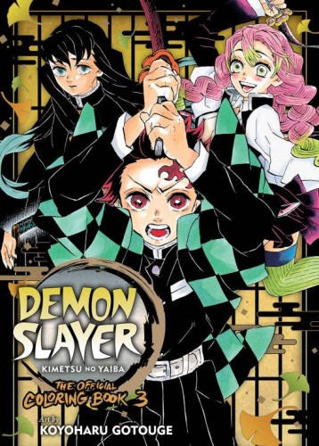 DEMON SLAYER THE OFFICIAL COLORING BOOK SC VOL 03 (9781974752881)