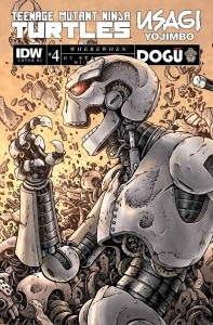 TMNT USAGI YOJIMBO WHEREWHEN #4 CVR E 50 COPY INCV PETERSEN